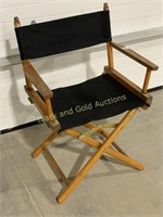 Wooden Directors Chair, New Back & Seat