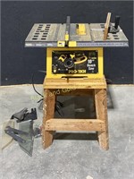 Pro-Tech 10'' Benchtop Table Saw with Stand