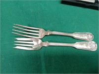 Tiffany &Co.  Sterling silver forks 1905