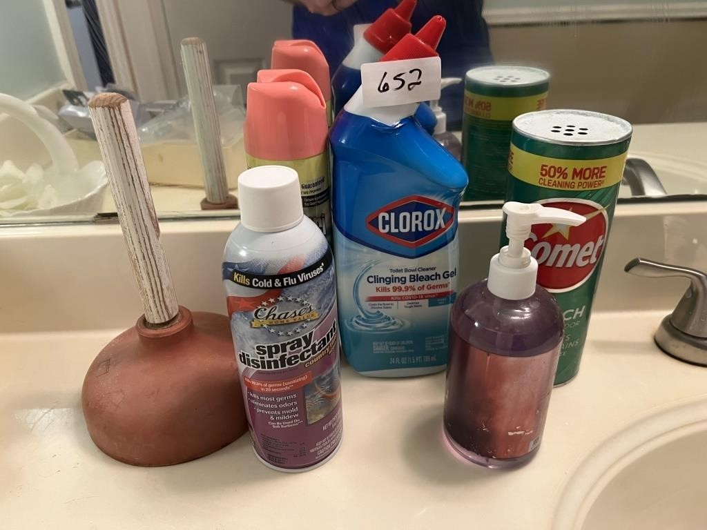 BATHROOM CLEANING LOT