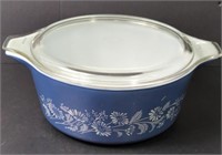 Pyrex  Colonial Mist Blue 475-B Dish