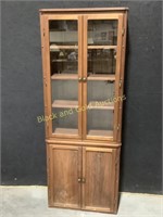 Display Book Case w/ Glass Doors