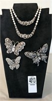 Vintage Necklace & Brooches