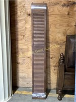 4 - Wooden Louvered Doors