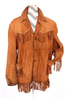 1940'S SUEDE FRINGE FRONTIERSMAN JACKET SHEIN