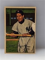 1952 Bowman 52 Phil Rizzuto Yankees HOF Paper Loss