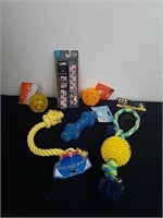 New large color and Leash set, and new dog toys