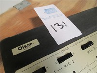 OLSON mic mixer- pre amp 9 VOLT