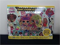 New LOL surprise OMG giant sticker activity pad
