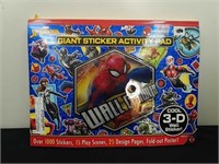 New Marvel Spider-Man giant sticker activity pad