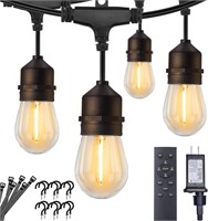 NEW $80 82FT Patio Lights w/Remote