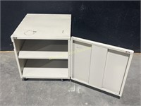 Metal Industrial Cabinet on Wheels