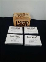 Four classic Western Louis L'Amour audio cassettes