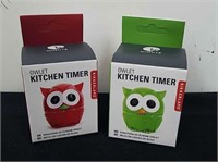Two new owlet kitchen timers