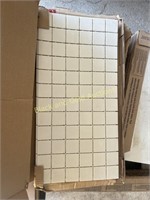 (29) White Mosaic Bath Tiles