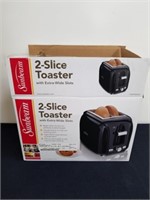 New Sunbeam 2 slice toaster with extra white