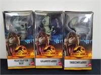 Three new Jurassic world Dominion velociraptor