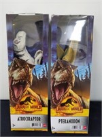 Two new Jurassic world Dominion atroceraptor and