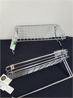 12x7x5-in stacking Chrome Shelf and new paper