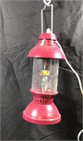 Electric lantern lamp. 16ins. Works