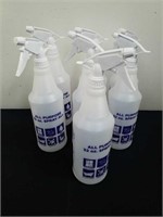 Seven new 32 oz all-purpose spray bottles