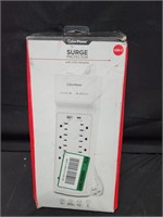 CyberPower surge protector with USB charging