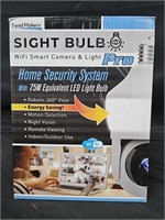 Sight bulb Home security system. Wi-fi Camera and