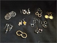 Group of body jewelry with earrings super cute