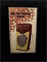 New Northpoint AM/FM 1960 retro Style radio