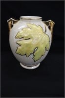 Vintage Lusterware Pearlized Glaze Lead Vase