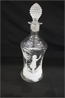 Mary Gregory Decanter
