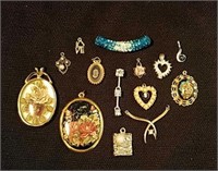 Group of vintage pendants