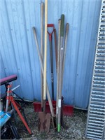 Assorted yard tools