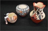 Jemez Signed and Others, Native American Pottery
