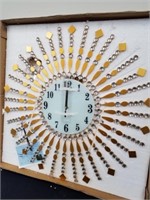 Large decorative clock 24-in