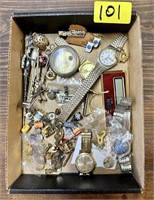 Misc Costume Jewelry  - Old Bracelets, Watches