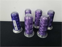 Purple and lavender thread