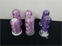 Light purple and lavender thread