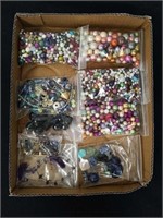 Group and bags of beads