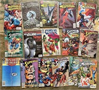Mixed Comic Book Lot with Superman, Supergirl &