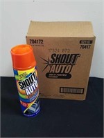 Six new 1 lb 6 oz cans of shout Auto