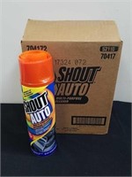 Six new 1 lb 6 oz cans of shout Auto