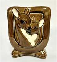 Vintage Double Sided Deer Planter - Check pics,