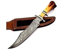 NEW- NoonKnives: Hand Made Damascus Steel