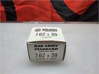 Red Army 7.62x39 20 Rounds