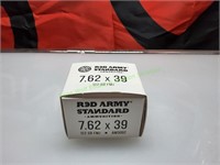 Red Army 7.62x39 20 Rounds