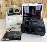 Vintage Vivitar 5000AF Slide Projector & Realist