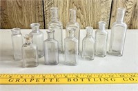 Vintage Apothecary / Medicine / Glass Bottles