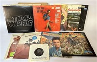 Mixed Records Lot - Star Wars, Elvis & More