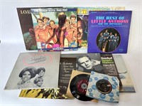 Mixed Records Lot - The Beach Boys, Jimmy Dean &